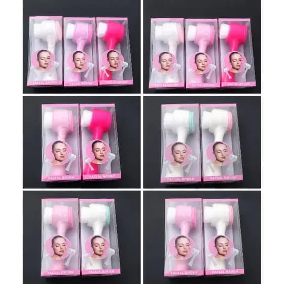 Kit Escova de Limpeza Facial 2 em 1