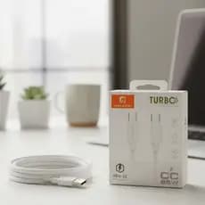 Cabo USB-C para TIPO C 65W Turbo Hmaston HB16-CC Carregamento Rápido Alta Velocidade Tipo C