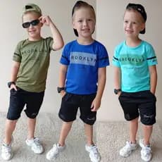 Conjunto Infantil Masculino Camisa + Bermuda
