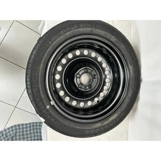 Pneu + Roda Estepe Fastback Pulse R16 Original Fiat Mopar Nf 5 furos