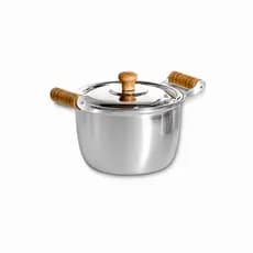 Panela Caldeirão n°16 em alumínio batido Fundido 1,7 Litros Cozinha