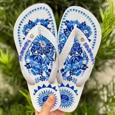 Chinelo de Dedo Feminino Confortável Leve Macio Flexível do 33 ao 40 ideal para Praia/Lazer
