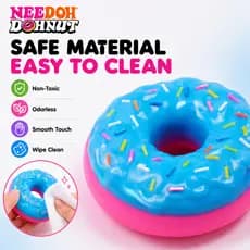 Simulação Donuts Descompressão Pitada Música | Brinquedos de ventilação de cura macios e fofos, fáceis de liberar todo o