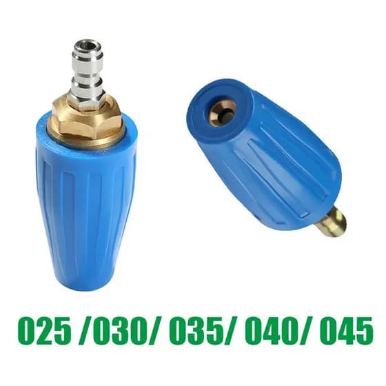 Pulverizador De Bico Turbo Giratório 360 Com Conexão Rápida De 1/4 " , Acessórios De Lavadora De Alta Pressão De 4000 PS