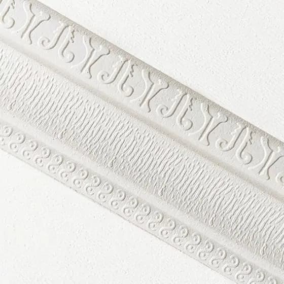 Kit 3 Rodapé 3D de 8cm x 2,30M Autocolante Piso Em PXE Adesivo Impermeável