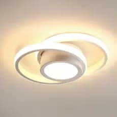 Luminária Teto Sobrepor LED 3 em 1 Bivolt Design Moderno Sala Quarto