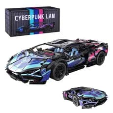 Modelo Lamborghini 1:14 Montável Verde/Preto/Iridescente Colecionador