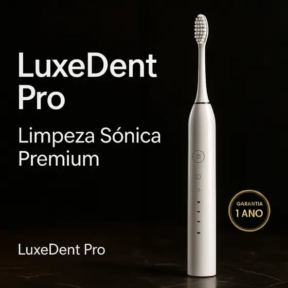 Escova Dental Elétrica Sônica 6 Modos Limpeza Profunda