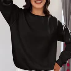 Moletom Liso Basico Feminino Inverno Casaco Blusa Frio Suerter Alta Qualidade br