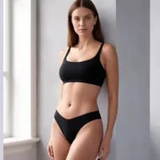 kit 6 Calcinha Tanga Sem Costura Invisível Não Marca Roupa Confortável Toque Macio Respirável