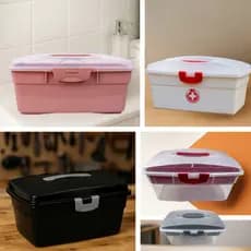 Maletas Utilitarias Acessorios utensilios manicures ferramentas Plastica Com tampa e Alça modelos
