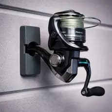 Suporte para Molinete com Fixação Colada em Fita Dupla Face Ideal para Pesca Caiaque Barco e Parede