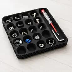 Bandeja para Parafusos e Componentes | Organizador para Bancada de Eletrônica, Celular, Notebook e DIY