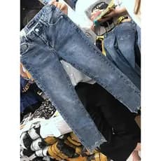 Plus Size roupas femininas gordura mm estilo ocidental cintura alta Jeans feminino 2026 primavera outono novo estilo mai