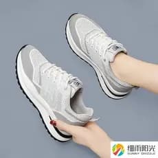 Almofada de ar tênis feminino primavera tênis de corrida viagem sapatos femininos 2026 novo estilo tênis malha respiráve