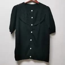 Versão de fábrica roupas 2026 primavera verão moda All-Match simples camisola renda malha Cardigan blusa de manga curta