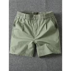 Comércio exterior retirada gabinete Casual Shorts masculino verão puro algodão três pontos calças de quatro pontos Stree