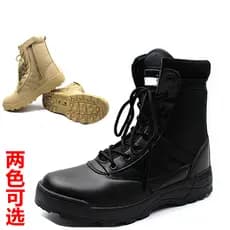Primavera outono verão botas de alta qualidade botas de caminhada ao ar livre botas de deserto masculinas botas de comba