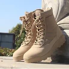 Primavera outono botas de combate ao ar livre botas voadoras masculinas de alta qualidade botas de combate botas de dese