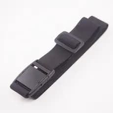 Preguiçoso cinto invisível senhoras calças elásticas fivela suave cinto simples Metal-livre barriga-livre 3CM