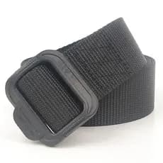 Homens ao ar livre cinto de náilon ao ar livre Metal-livre inspeção de segurança Casual lona tático Jeans cinto esportes
