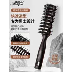 Homens Retro oleoso estilo de cabelo pente costelas pente feminino massagem doméstica couro cabeludo estilo pente fofo g