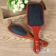 Dentes de aço khairbag pente massagem cuidados de saúde pente almofada de ar Curling pente Anti-perda de cabelo cabeleir