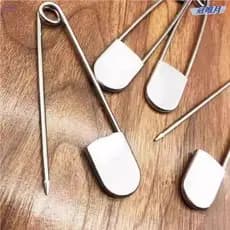 Pino Plus Size de aço inoxidável 304 Fio de aço espessado Fivela de pino grande Fusível de segurança Pino de fivela Lenç