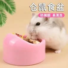 Tigela de comida de Hamster Anti-giração tigela de comida especial caixa de lanche bonito urso dourado tigela de comida