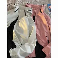 Jaqueta funcional americana masculina primavera outono casal jaqueta de casca macia à prova de vento à prova dwindproof