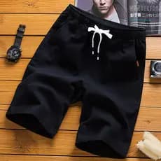 2024 verão masculino puro algodão casual linho Shorts de cinco pontos algodão linho praia calças casuais calças médias