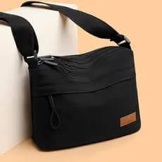 2024 novo estilo multifuncional simples saco de pano de náilon moda Casual portátil saco leve passeio ombro saco do mens