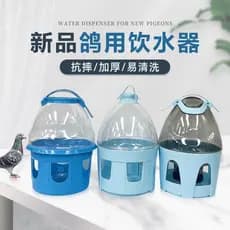 Pombo Suprimentos Utensílios Bebedouro Alimentação Automática de Água Acredite Pia de Pombo Balde para Beber Pombos de C