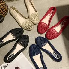 2021 novo estilo buraco sapatos exterior usar sandálias Baotou plana Casual casa à prova dwaterproof água plástico senho