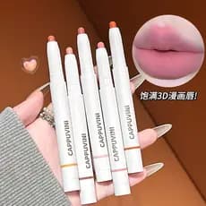 CAPPUVINI fosco delineador labial Chudududu delicado macio fosco tridimensional renderização de cores maquiagem atacado