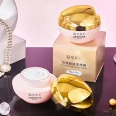 Creme de manutenção com sabor de rosa, creme facial elástico hidratante, corretivo quatro estações disponíveis, três em