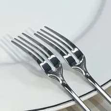 Conjunto de garfo de frutas e frutas, sobremesa doméstica, bolo, garfo pequeno, tanque de armazenamento, segurança infan