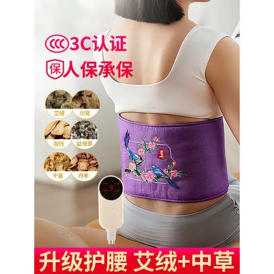Aquecimento elétrico cintura moxabustão cintura abdômen pulso atualização medicina Moxa moxibustion pacote quente domést