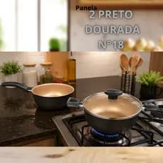 Panela Arroz,Feijão MARFIM - kit panela com 2 pçs-panela pequena,media