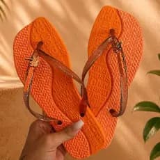 Chinelo havan m10 bico quadrado com cores do verão 2026