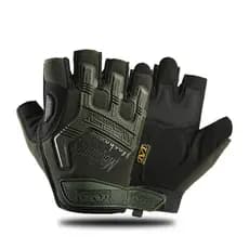 Luvas Táticas De Meio Dedo Da Equipe Seal De Alta Qualidade Para Homens , Militares Antiderrapantes Ao Ar Livre Motocicl