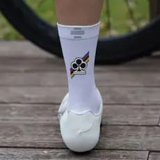 [Em Estoque] Emirados Árabes Unidos/UCI Tour de France Mesmas Meias de Ciclismo Profissionais , de Estrada Reflexivas No