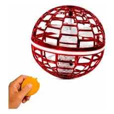 Bola Voadora Mágica Spinner LED RGB Mini Drone Boomerang - Recarregável USB Brinquedo Infantil