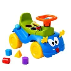Carrinho Totokinha Bolinha Azul Divertido Educativo Criança Desenvolvimento De Raciocínio