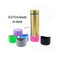 Garrafa térmica de 7cm/6.5cm, copo Aqua Flask, acessórios para garrafa de água, tampas para garrafa de água, capa de sil