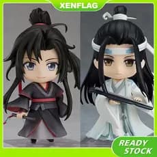 Nendoroid Mo Shi Dao Zu 1068 # Wei Wuxian 1109 Lan Wangji Figura De Ação Coleção De PVC Modelo Brinquedo Presente 4556