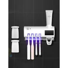 Porta Escova De Dente Esterilizador Com Dispenser De Pasta