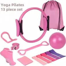 Kit de Pilates 5-13, adequado para exercícios em casa, treinamento funcional e fisioterapia.