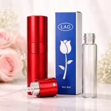 Mini Porta Perfume Spray De Viagem Portátil Recarregável De Bolso