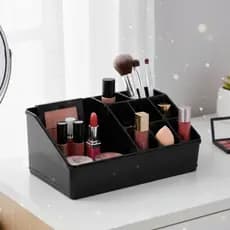 Organizador Porta Maquiagem Plástico Colorido Organizador De Cosméticos Plástico Suporte Versátil Para Maquiagens  1241